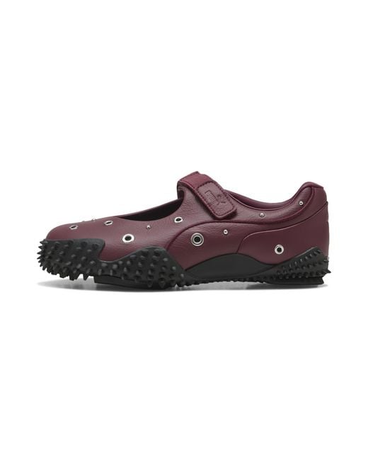 PUMA Red Mostro Fey Studs Schuhe Damen, Schuhe, Dark Jasper/Schwarz