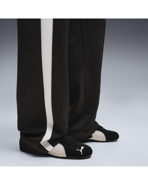 PUMA Black T7 Straight Track Pants