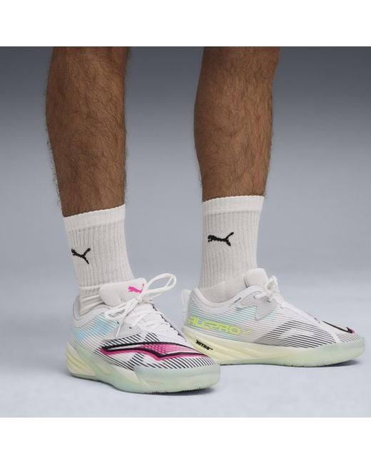 PUMA White All-Pro Nitroâ 2 Shoes