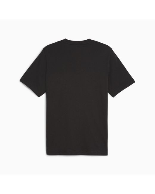 PUMA Black Graphics Collegiate T-shirt for men