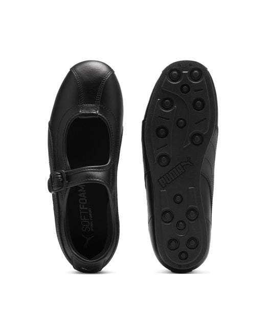PUMA Black Tacklette Sneakers