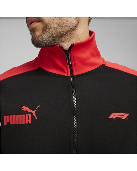 PUMA F1 Mt7+ Track Jacket in Black for Men