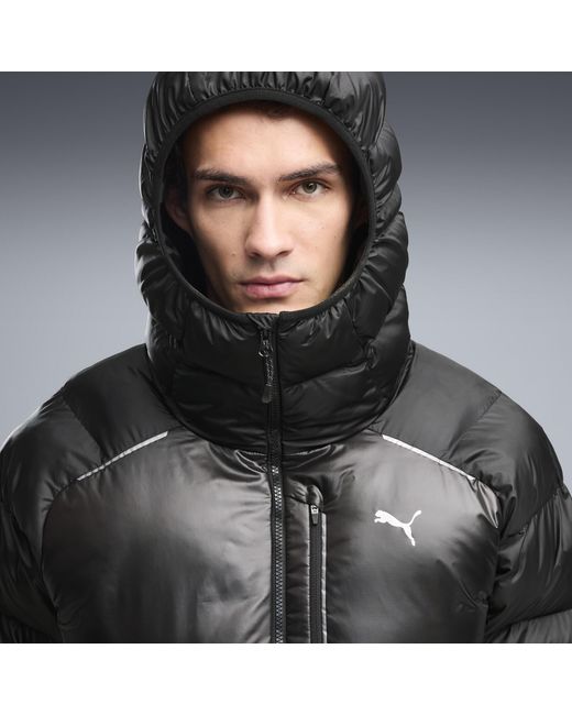 PUMA Black Tech Primaloftâ Heat Insulation Puffer Jacket for men