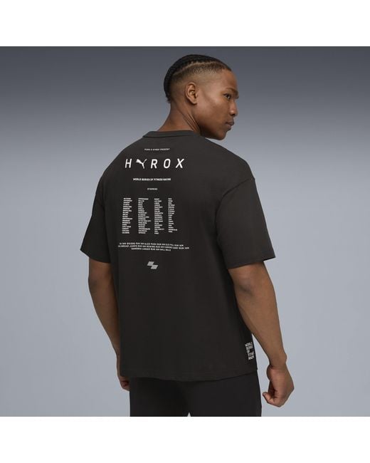 PUMA X Hyrox Lifestyle T-Shirt Voor Maat in het Black voor heren