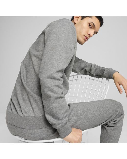 Sudadera Essentials Small Con Logo N.º 1 Para Hombre, Medium Gris Heather PUMA de hombre de color Gray