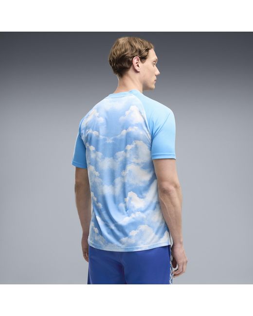 PUMA Blue Manchester City Warmup Jersey for men