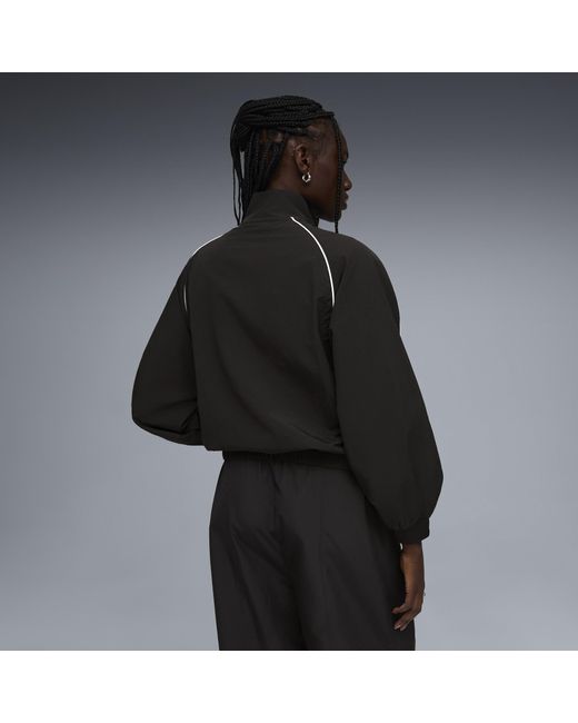 PUMA Black T7 Balloon Jacket