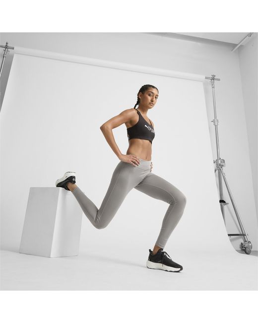 PUMA Gray Performance Full-length Training Leggings