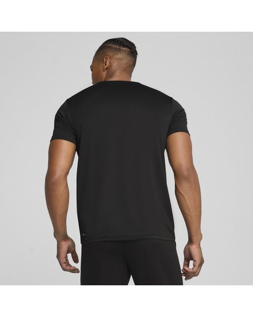 PUMA Tad Essentials Einfarbiges T-Shirt Mit Cat Logo Herren, Kleidung in Black für Herren