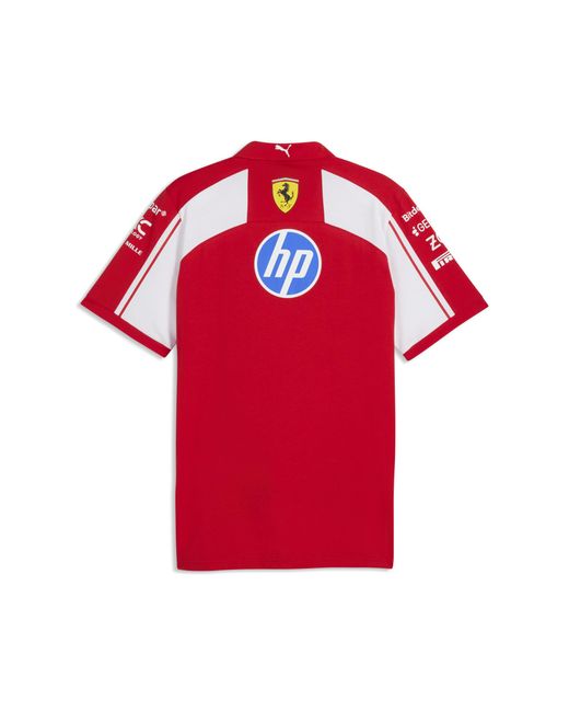 PUMA Red Scuderia Ferrari Hp Replica Polo