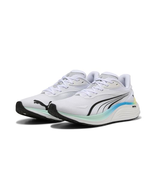 PUMA Electrify Nitro 4 Laufschuhe Herren, Sport, /Mint Melt/Speed Blau in White für Herren