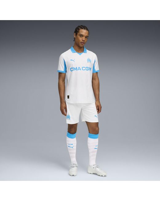 PUMA Olympique De Marseille 25/26 Shorts Herren, Sport, /Azure in White für Herren