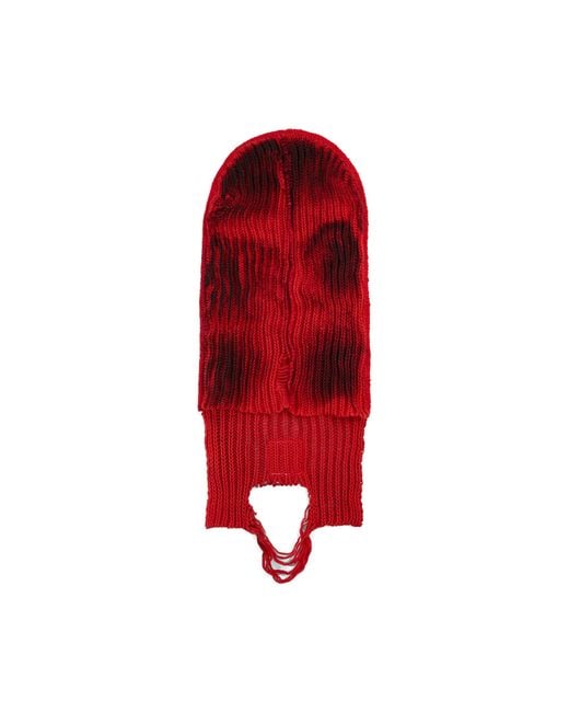 PUMA Red A$Ap Rocky X Knitted Balaclava for men