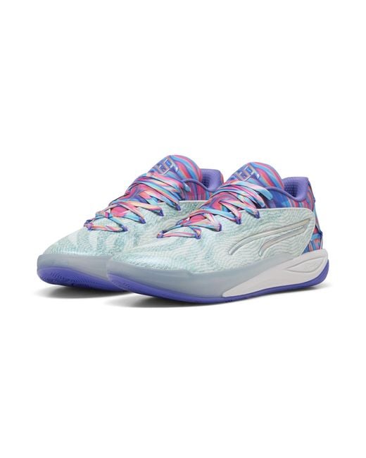 PUMA Blue Stewie 4 Prism Basketball Shoes