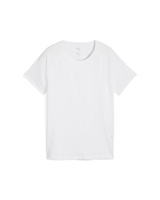 PUMA Run Cloudspun T-Shirt Voor Maat in het White