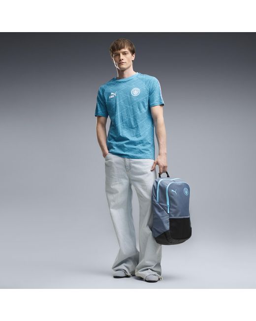 PUMA Blue Manchester City King T-Shirt for men