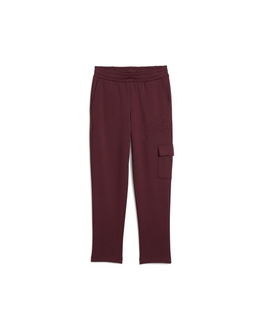 PUMA Purple Elevated Essentials Cargo Pants for men