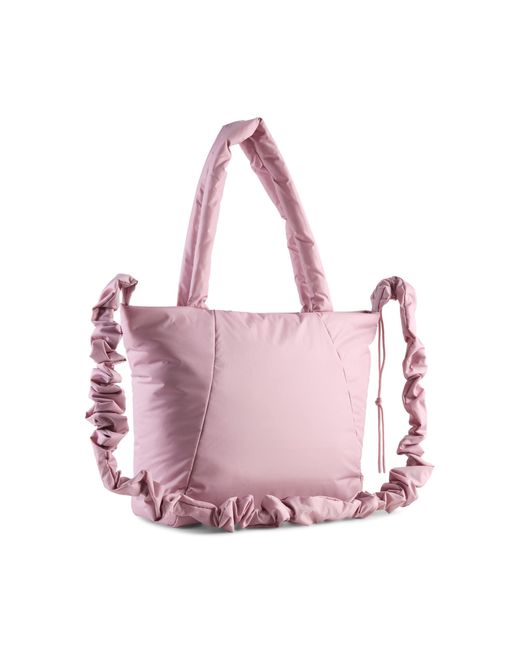 PUMA Pink Slouchy Small Shopper Bag