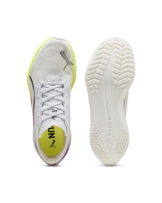 PUMA Propio Nitrotm Hardloopschoenen in het White