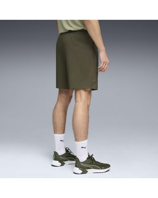 Shorts Tejidos Train All Day Foundations 7" Para Hombre, Accesoiros, Verde PUMA de hombre de color Green