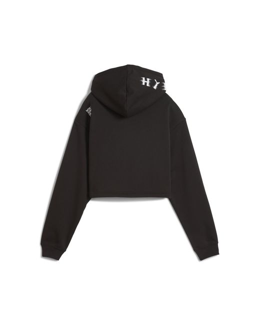 PUMA Black X Hyrox Heavyweight Hoodie Damen