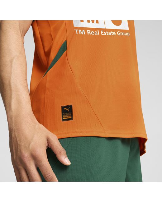 PUMA Valencia CF 24/25 Ausweichtrikot in Orange für Herren