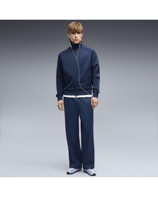 PUMA Blue T7 Track Jacket for men
