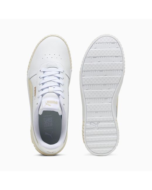 PUMA White Carina 2.0 Sneaker