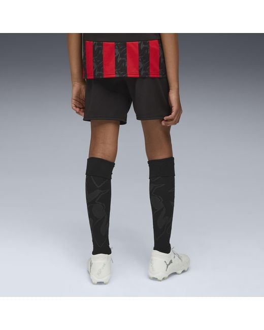 PUMA Black Ac Milan 25/26 Shorts Teenager, Kleidung, /Rot