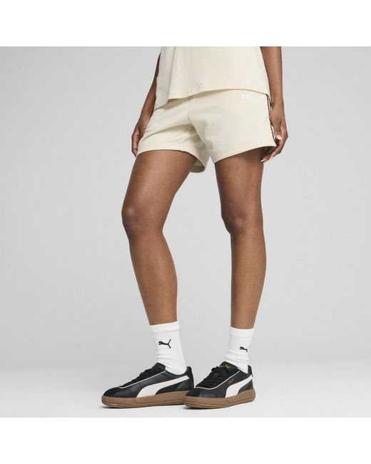 Shorts Essentials Graphic Animal 5" Para Mujer PUMA de color Natural