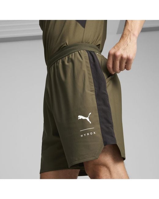 PUMA X HYROX Fuse 7" Shorts in Green für Herren