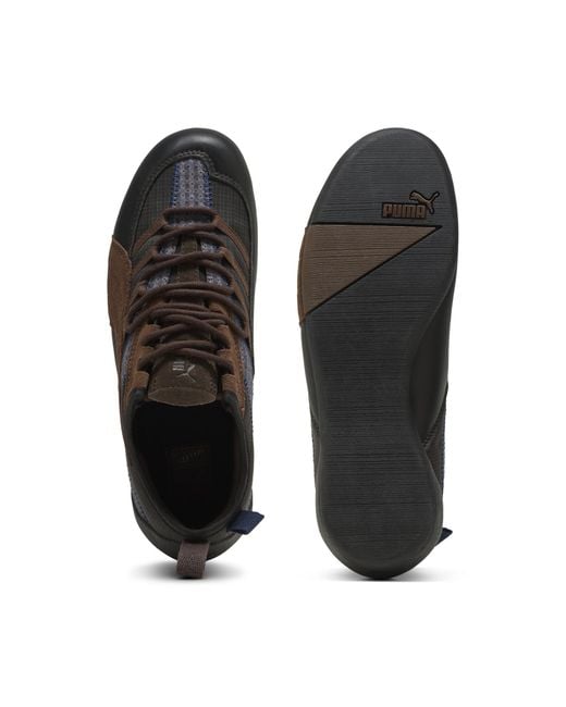 PUMA Brown Klim Patch Sneakers Schuhe
