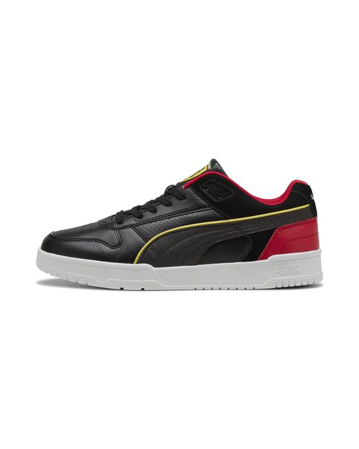 PUMA Scuderia Ferrari Hp Rbd Game Sneakers Mit Niedrigem Profil, Schuhe, /Rosso Corsa in Black für Herren