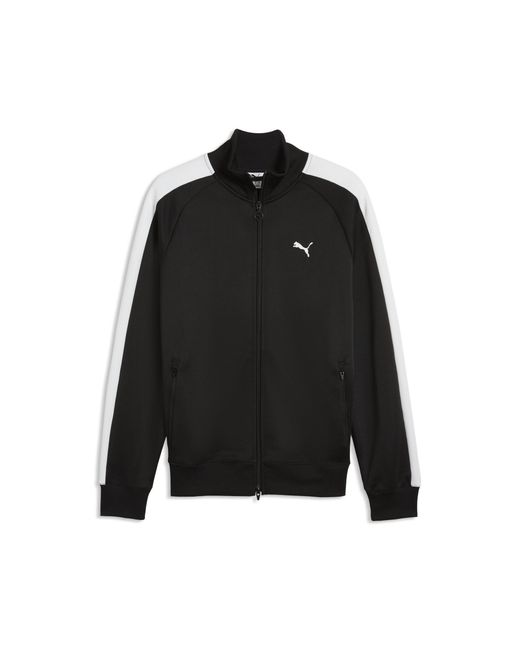 PUMA Black T7 Track Jacket for men