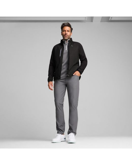 PUMA Hielands Golfjack in het Black