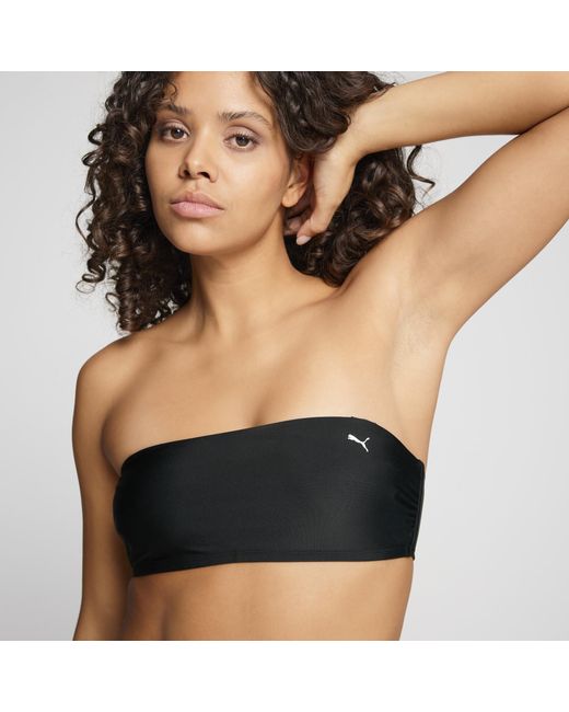 PUMA Black Bandeau-Top