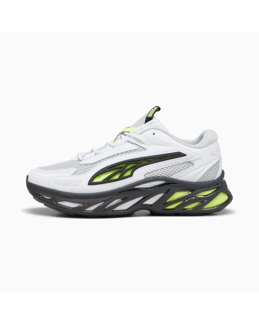 PUMA White Exotek Base Sneakers for men