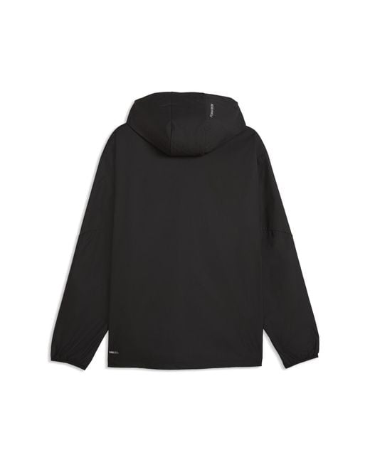 PUMA Black Tech Relaxed Track Jacket for men