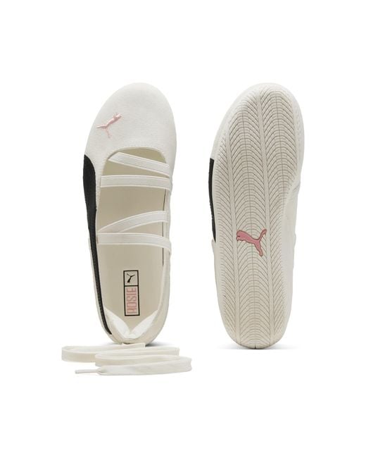 PUMA White X Rosé Speedcat Ballet Sneakers Damen, Schuhe, Warm/Schwarz/Frosty Rosa