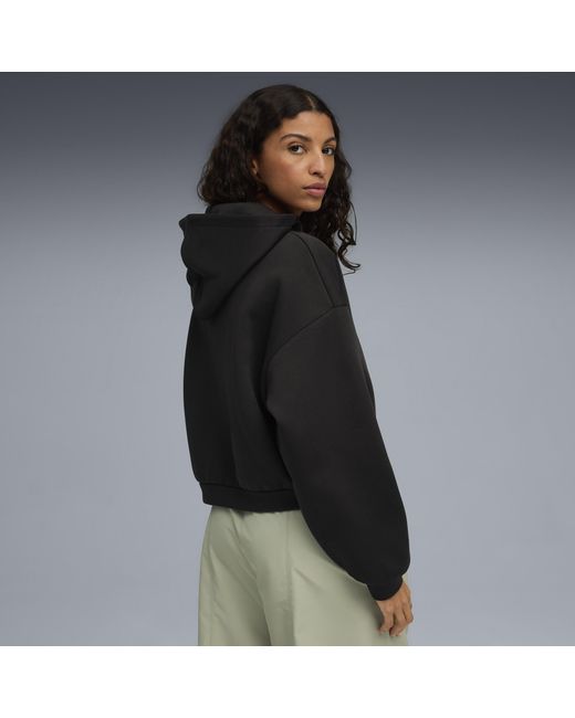 Sudadera Con Capucha Extragrande Wardrobe Essentials Para Mujer, Ropa, Negro PUMA de color Black
