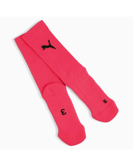 PUMA Pink Football Crew Socks for men