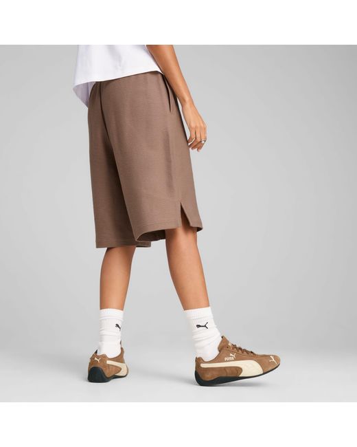PUMA Gray Premium Essentials 11" Relaxed Shorts