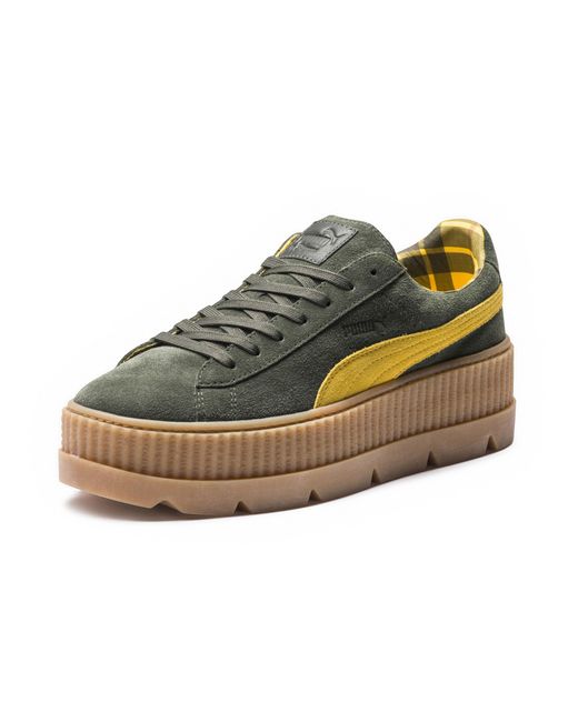 PUMA Fenty Suede Cleated Creeper Men's for Men | Lyst