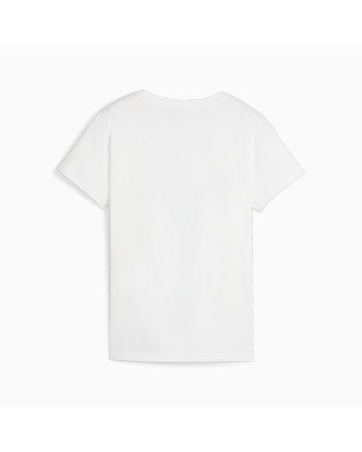 PUMA Ess+ Love Wins T-Shirt Voor Dames in het White