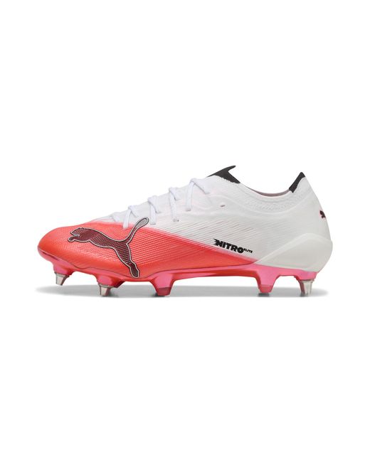 PUMA Red Ultra Nitro 7 Ultimate Mxsg Football Boots