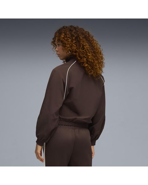 PUMA Brown T7 Balloon Jacket