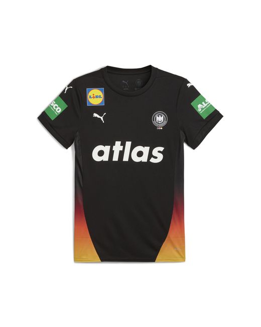 PUMA Duitse Handbalbond Uitshirt Voor Maat in het Black