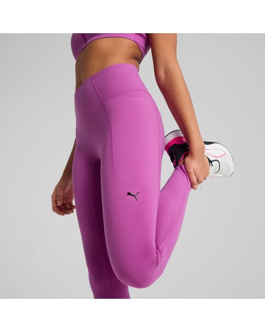 PUMA Shapeluxe Legging Met Hoge Taille Voor in het Pink