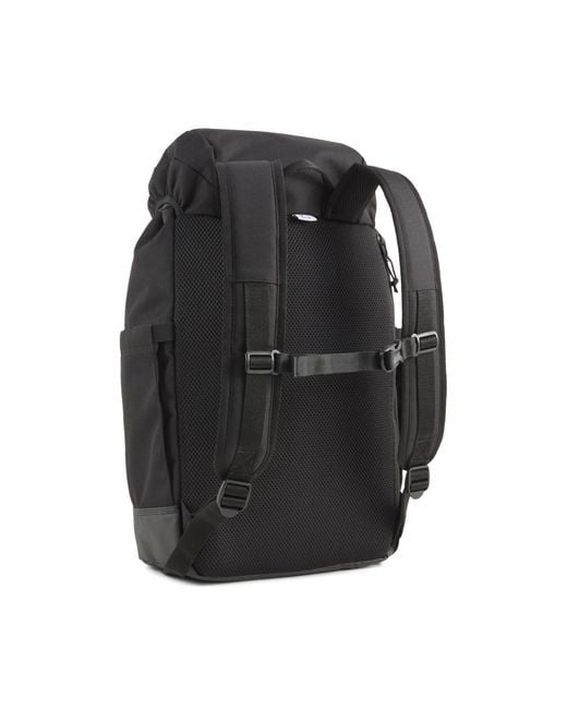 PUMA Black Select Essentials 26L Hooded Backpack