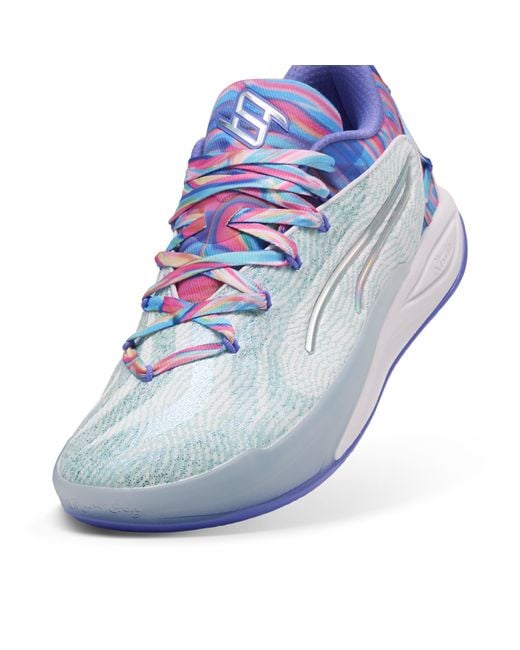PUMA Blue Stewie 4 Prism Basketball Shoes